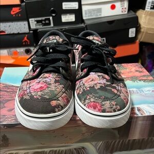 Vans Floral Canvas Sneakers